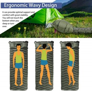 Diseño ergonómico y ondulado